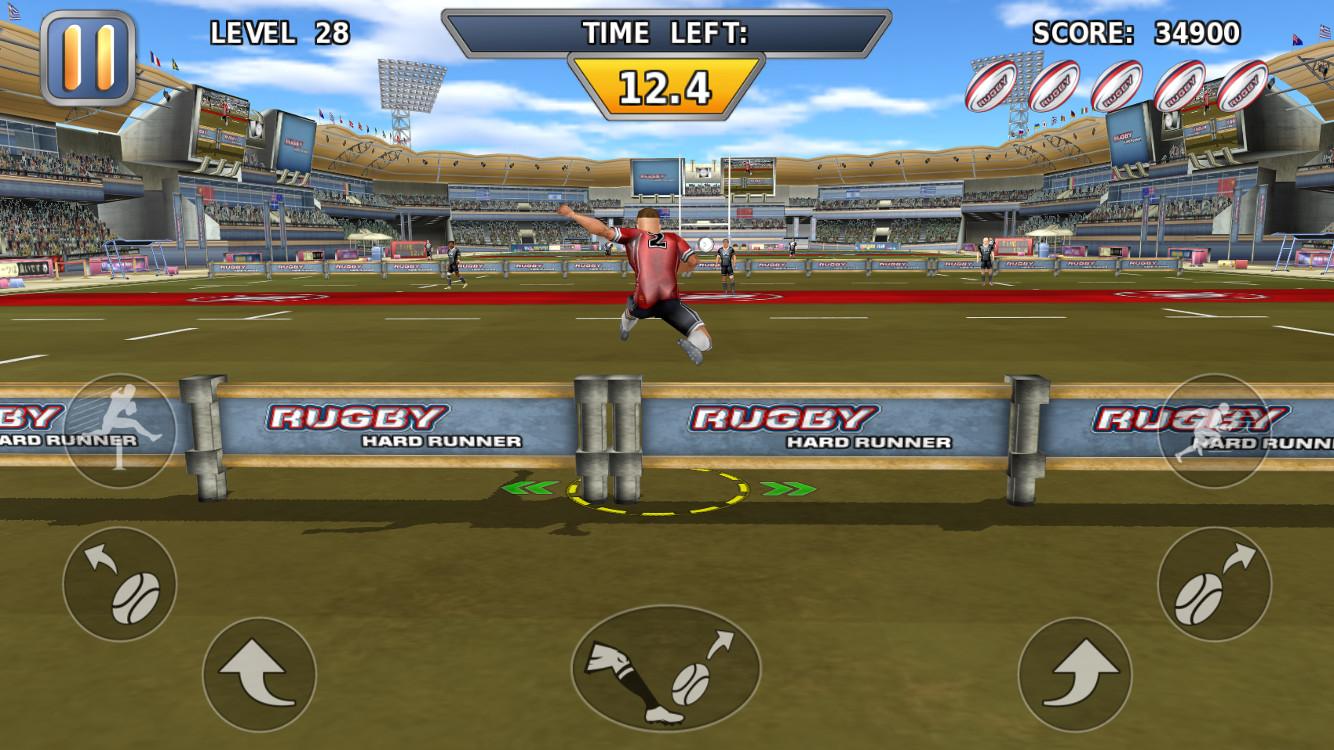 اسکرین شات 4 بازی Rugby: Hard Runner