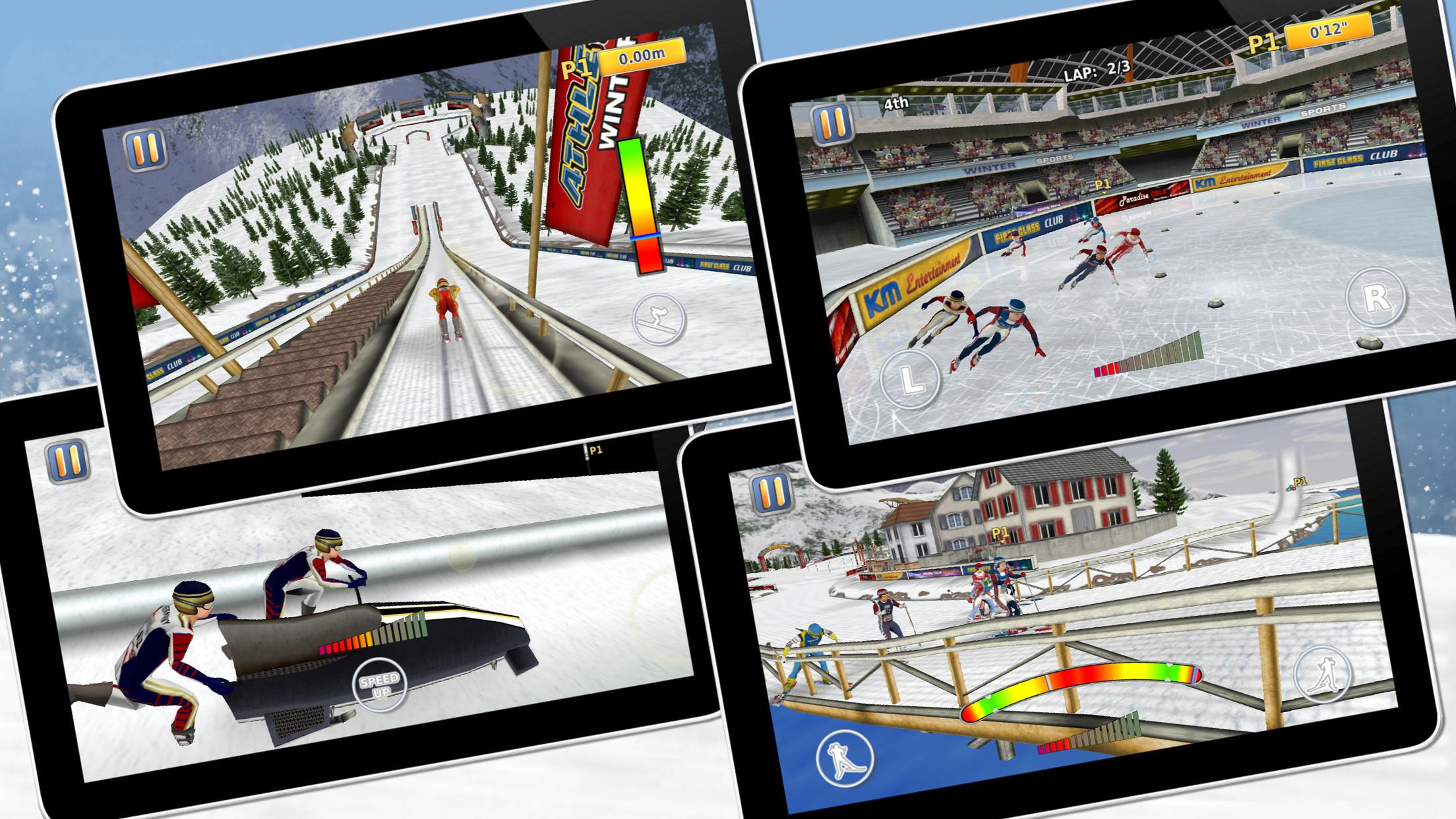 اسکرین شات 2 بازی Athletics 2: Winter Sports
