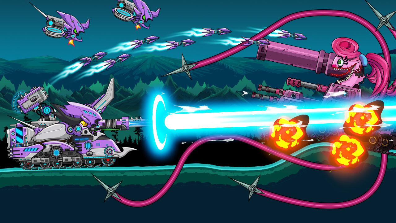 اسکرین شات 2 بازی Tank Combat: War Battle