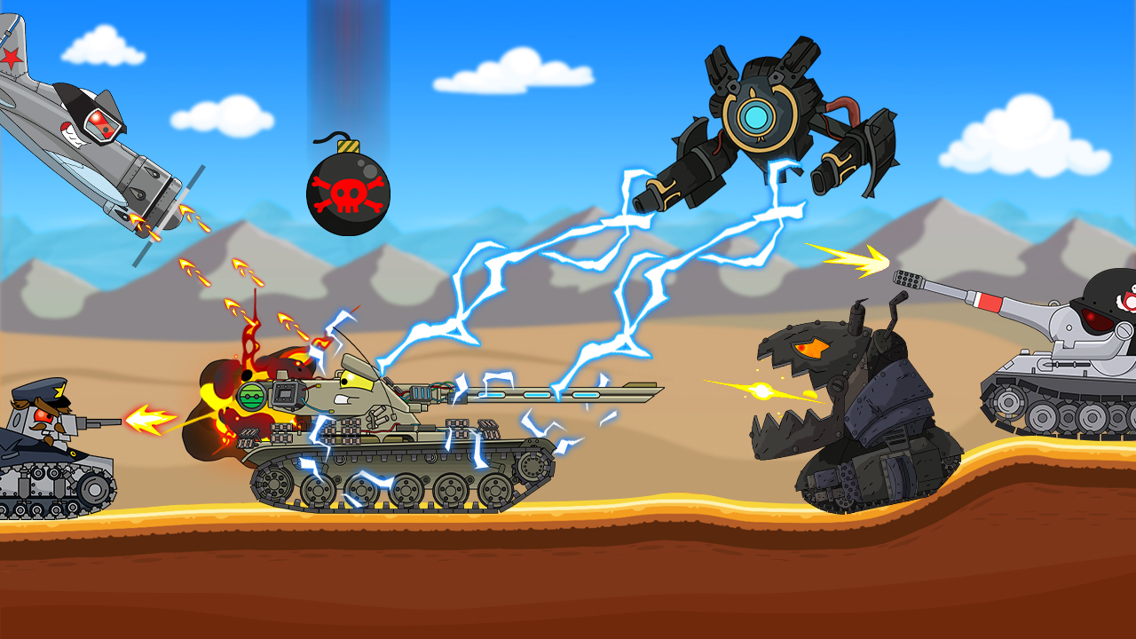 اسکرین شات 6 بازی Tank Combat: War Battle