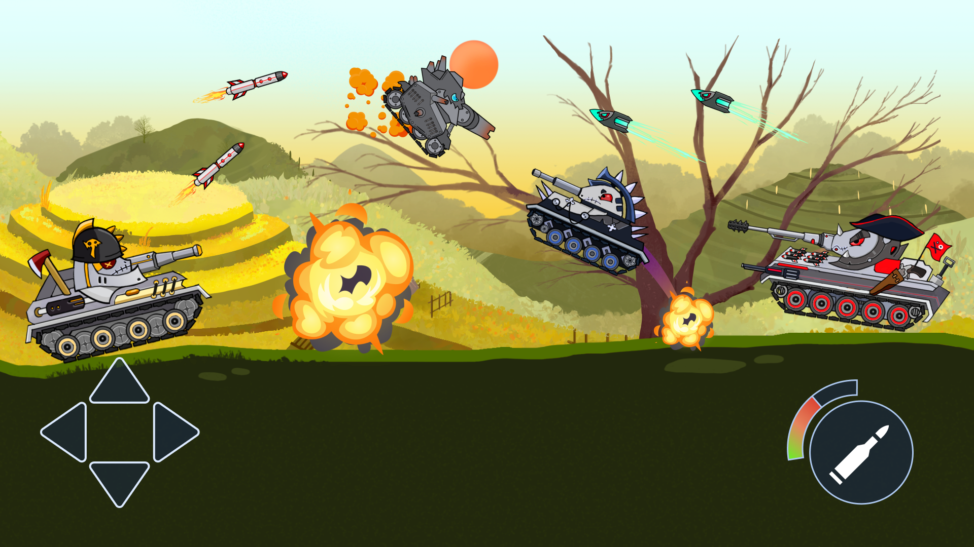 اسکرین شات 7 بازی Tank Battle - Tank War Game