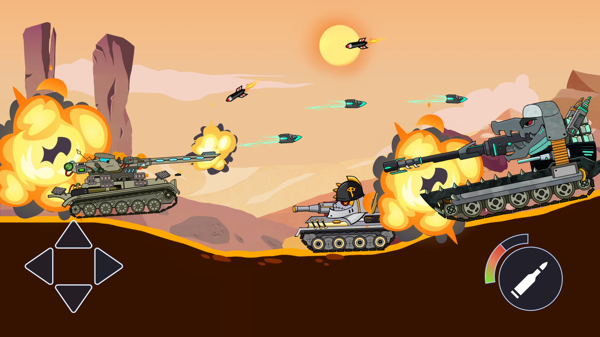 اسکرین شات 8 بازی Tank Battle - Tank War Game
