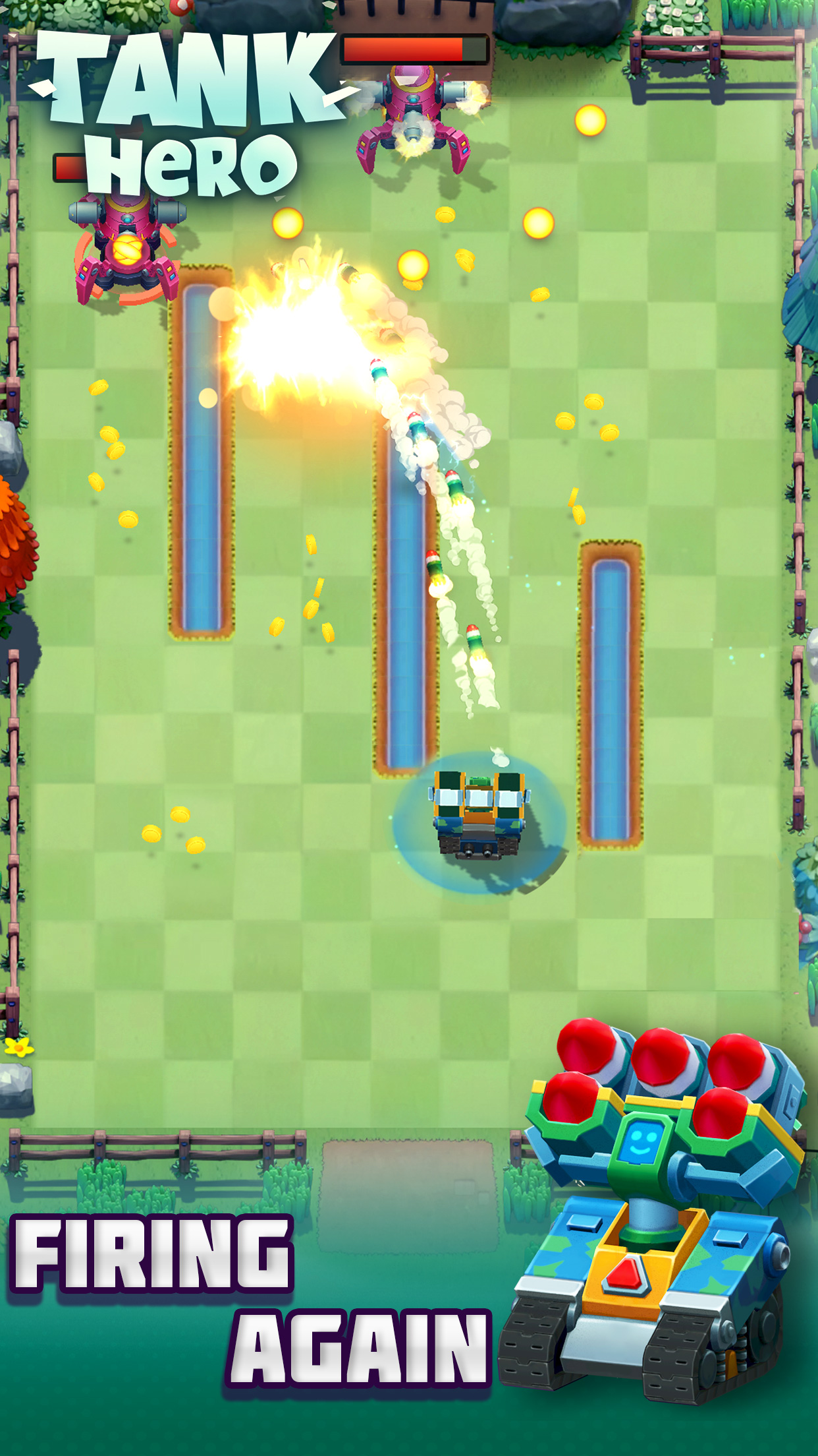 اسکرین شات 5 بازی Tank Hero - Awesome tank war g