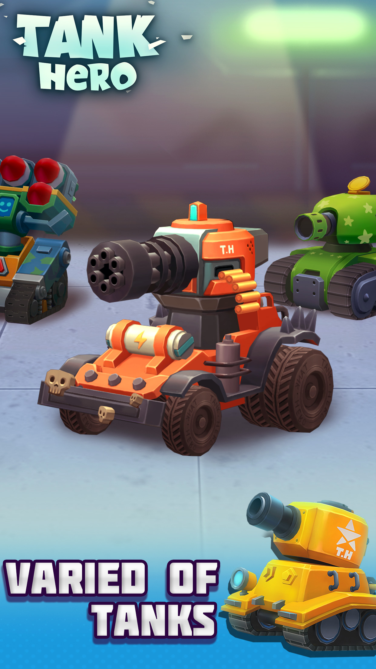 اسکرین شات 1 بازی Tank Hero - Awesome tank war g