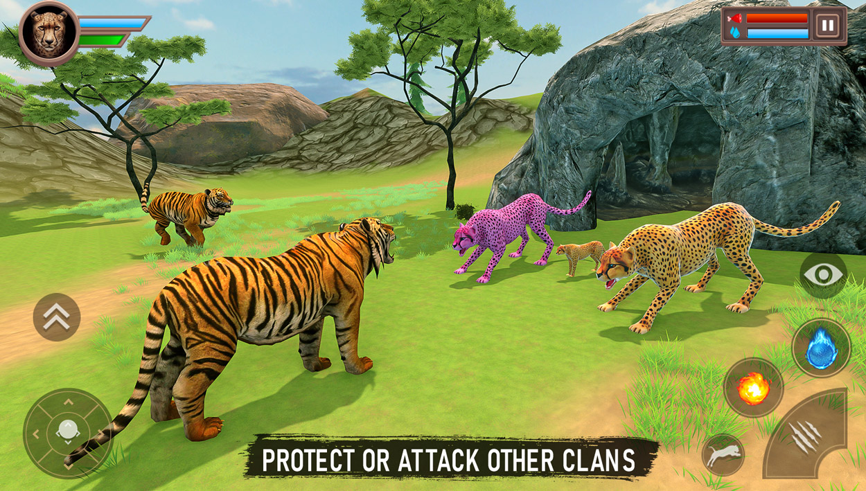 اسکرین شات 2 بازی Savanna Safari: Land of Beasts