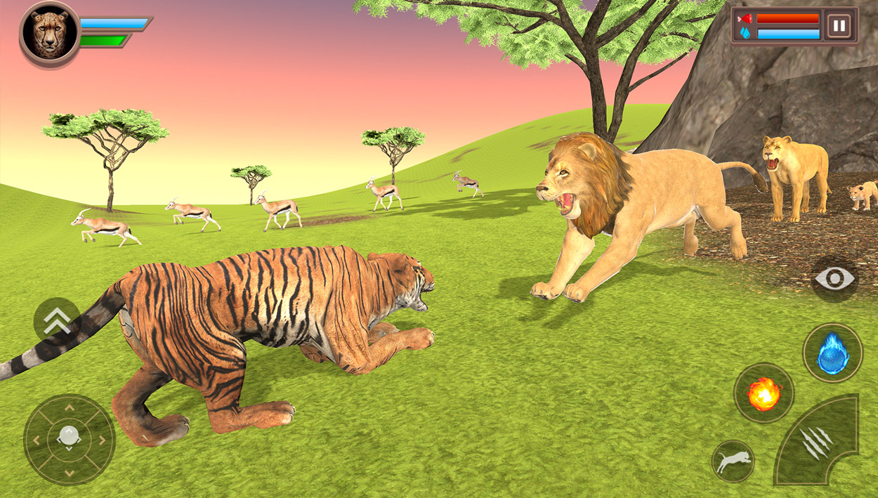 اسکرین شات 4 بازی Savanna Safari: Land of Beasts