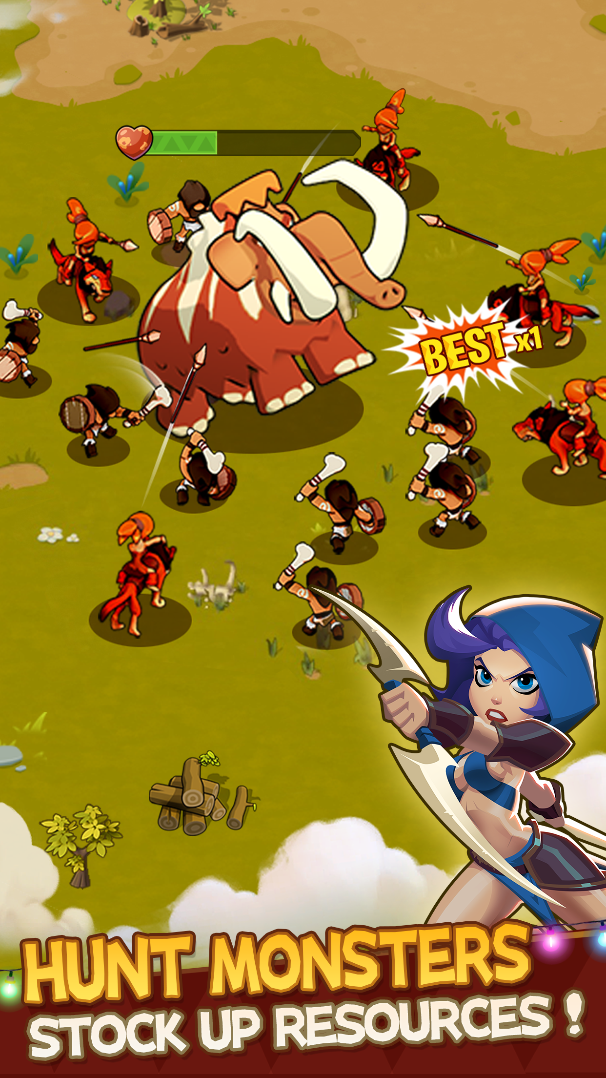 اسکرین شات 2 بازی Brutal Age: Horde Invasion