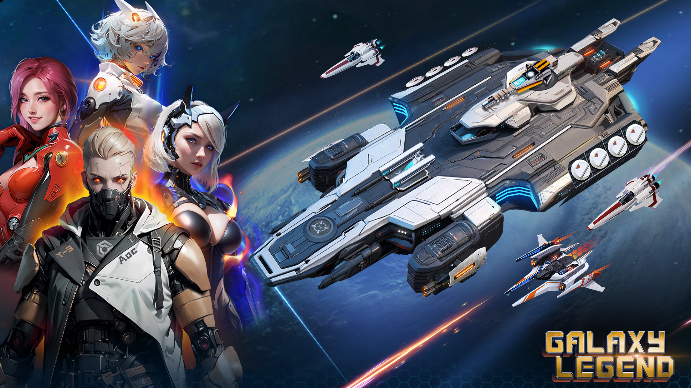 اسکرین شات 3 بازی Galaxy Legend - Cosmic Sci-Fi