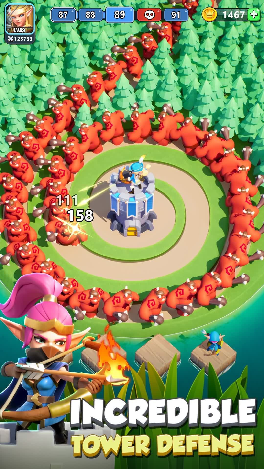 اسکرین شات 3 بازی Kingdom Guard:Tower Defense TD