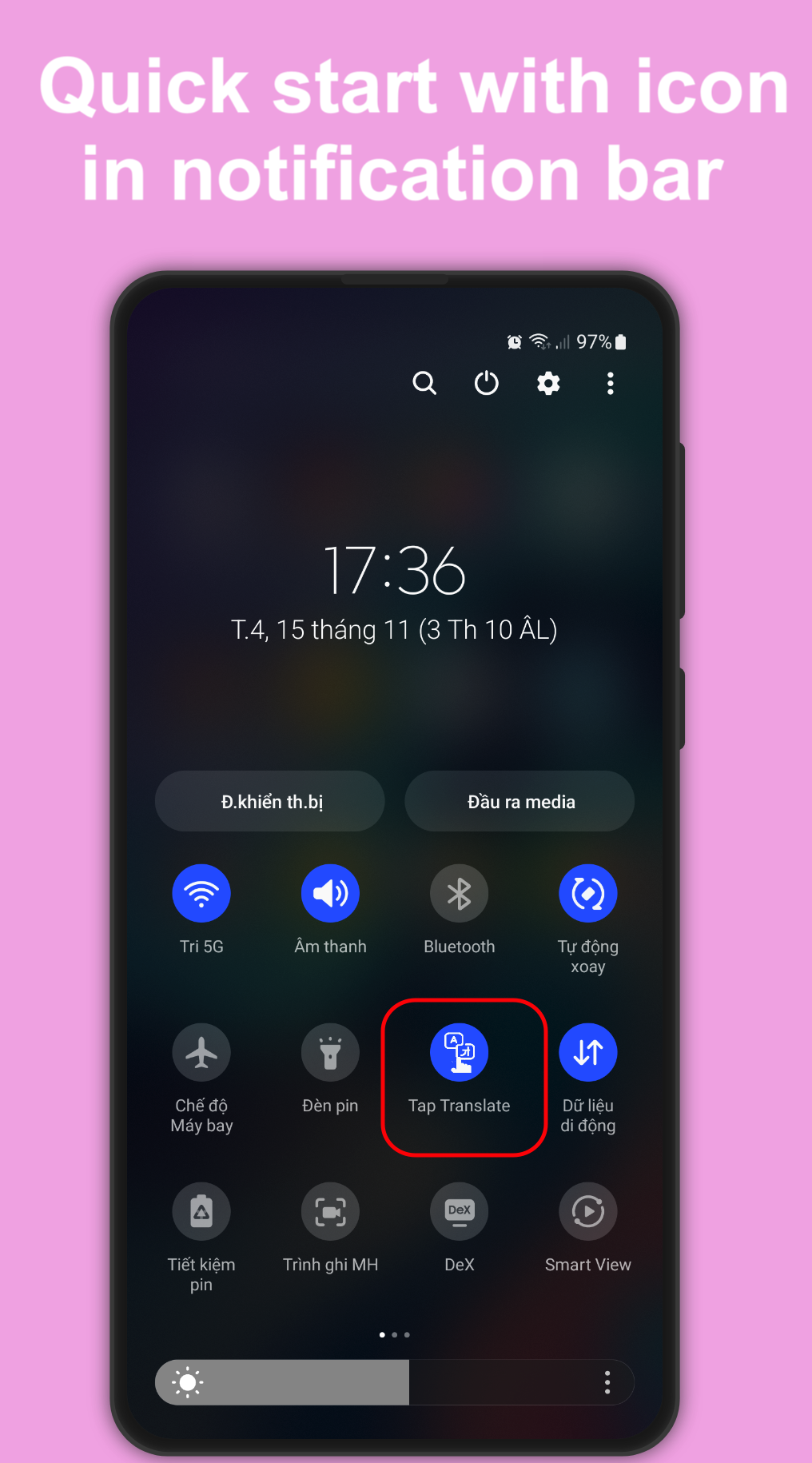 اسکرین شات 7 برنامه Tap To Translate Screen
