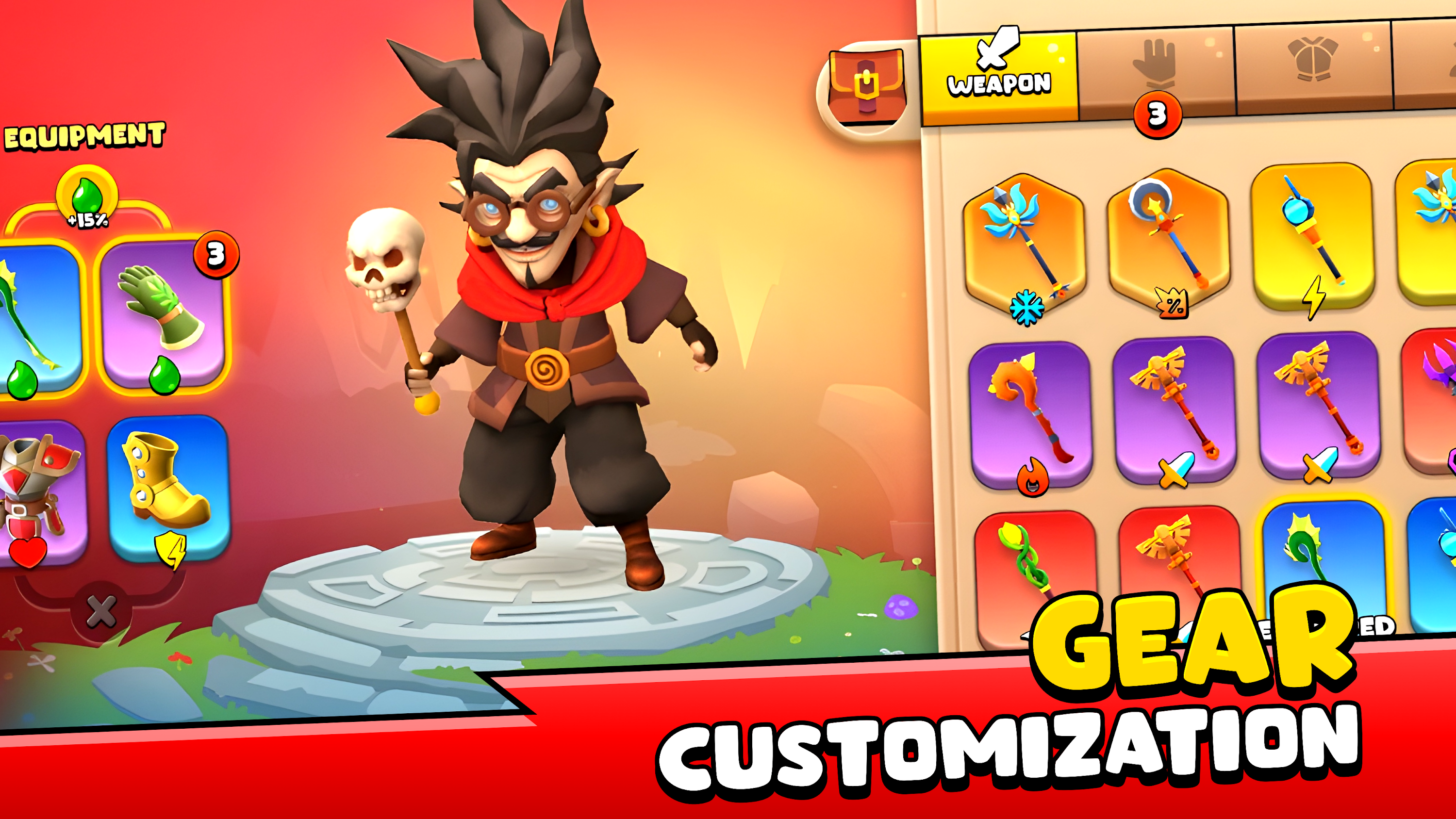 اسکرین شات 6 بازی Loot Heroes: Fantasy RPG Games