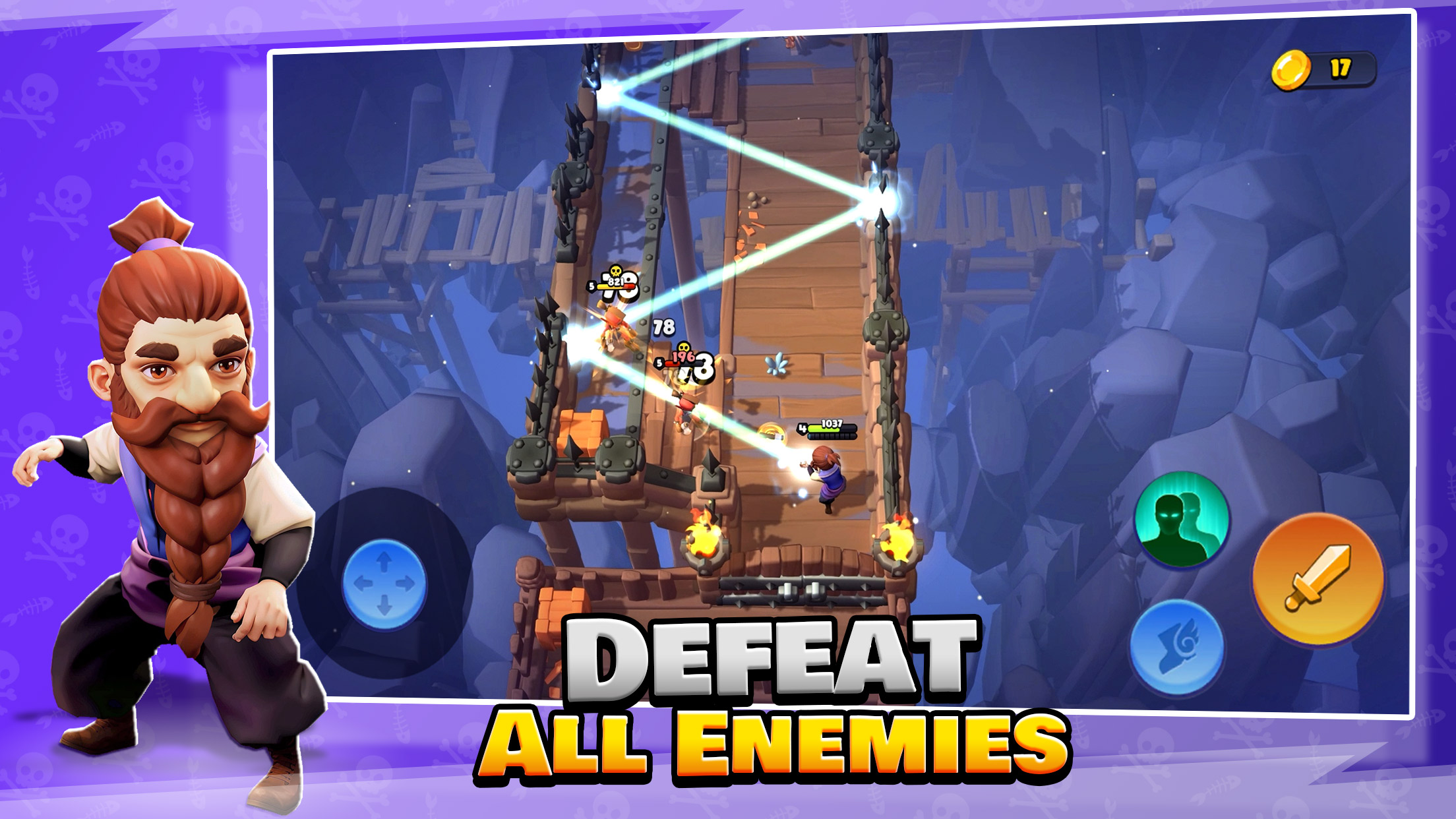 اسکرین شات 1 بازی Loot Heroes: Fantasy RPG Games