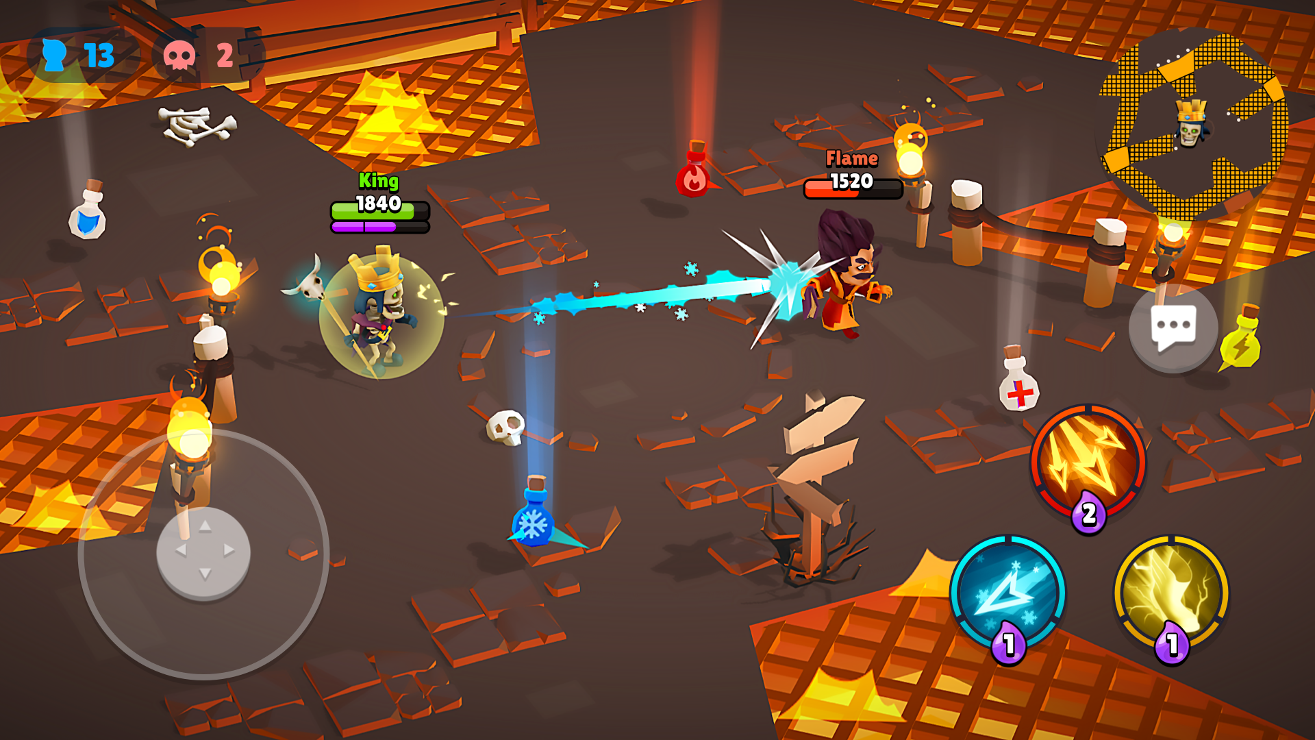 اسکرین شات 4 بازی Spell Arena: Battle Royale