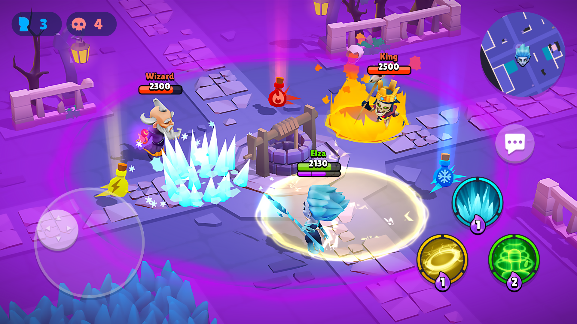 اسکرین شات 2 بازی Spell Arena: Battle Royale