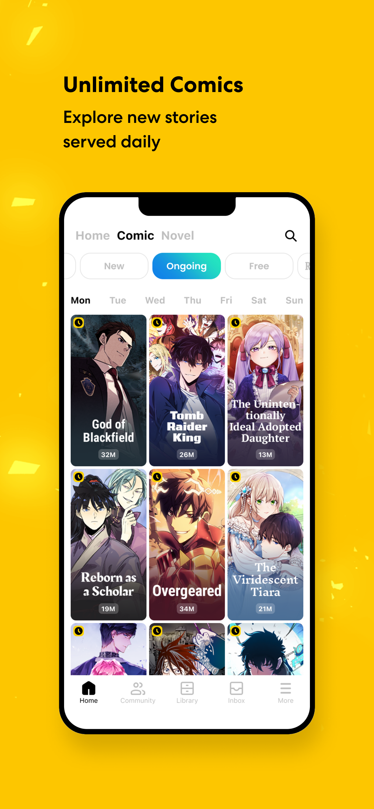 اسکرین شات 3 برنامه Tapas – Comics and Novels