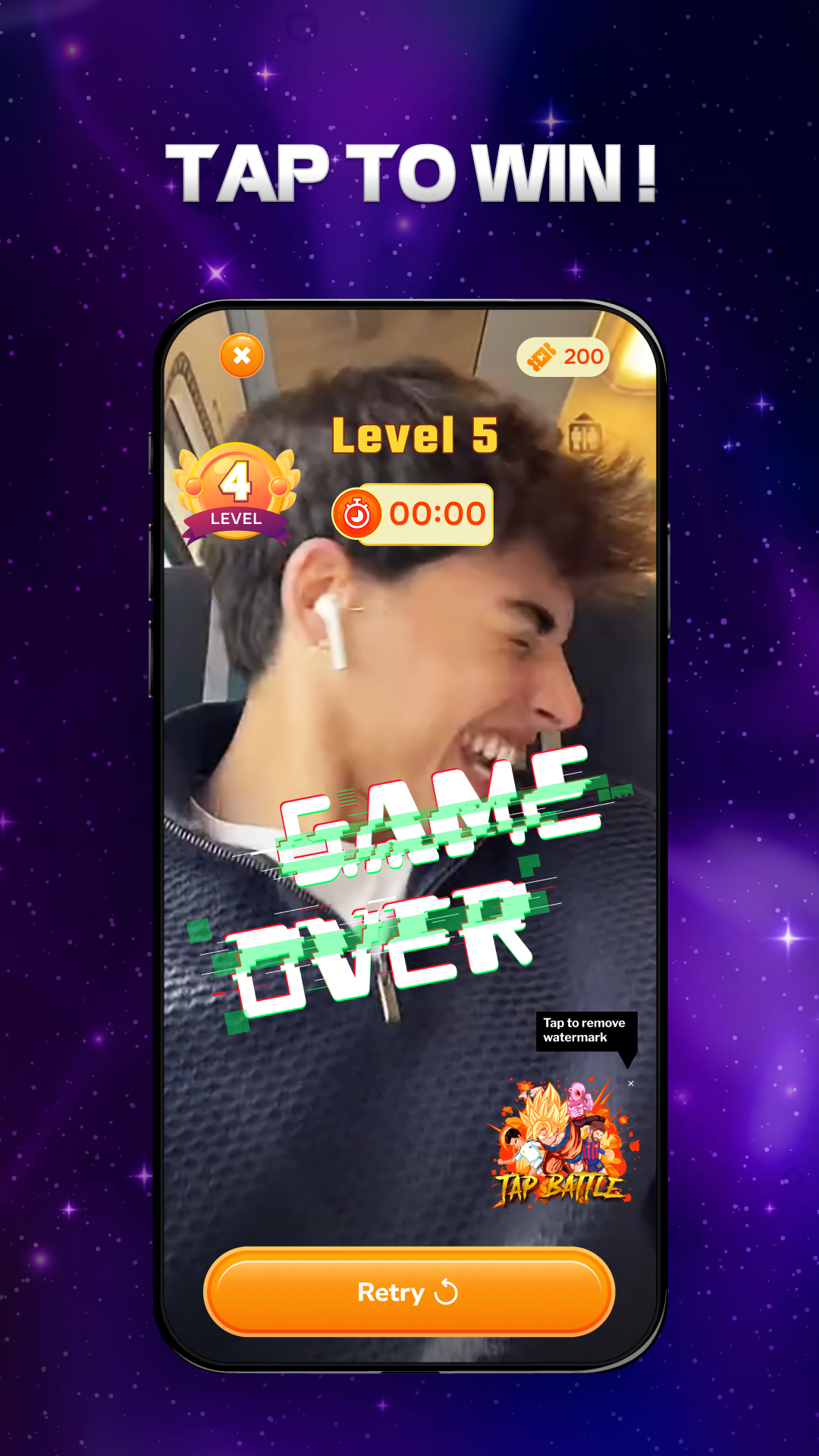 اسکرین شات 3 برنامه Tap Battle: Funny Filter