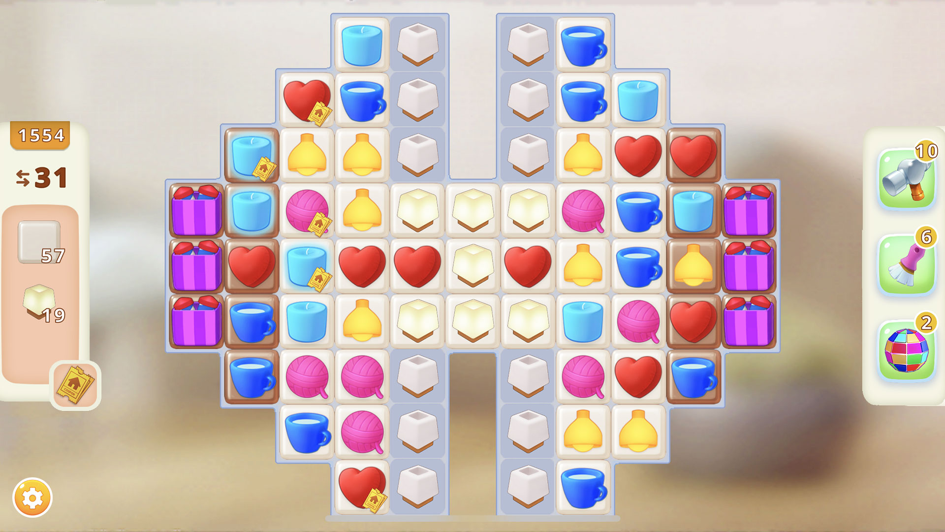 اسکرین شات 3 بازی Homematch Home Design Games