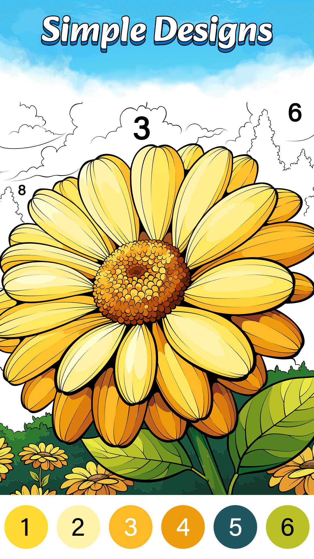 اسکرین شات 4 بازی Color Oasis - Color by Number