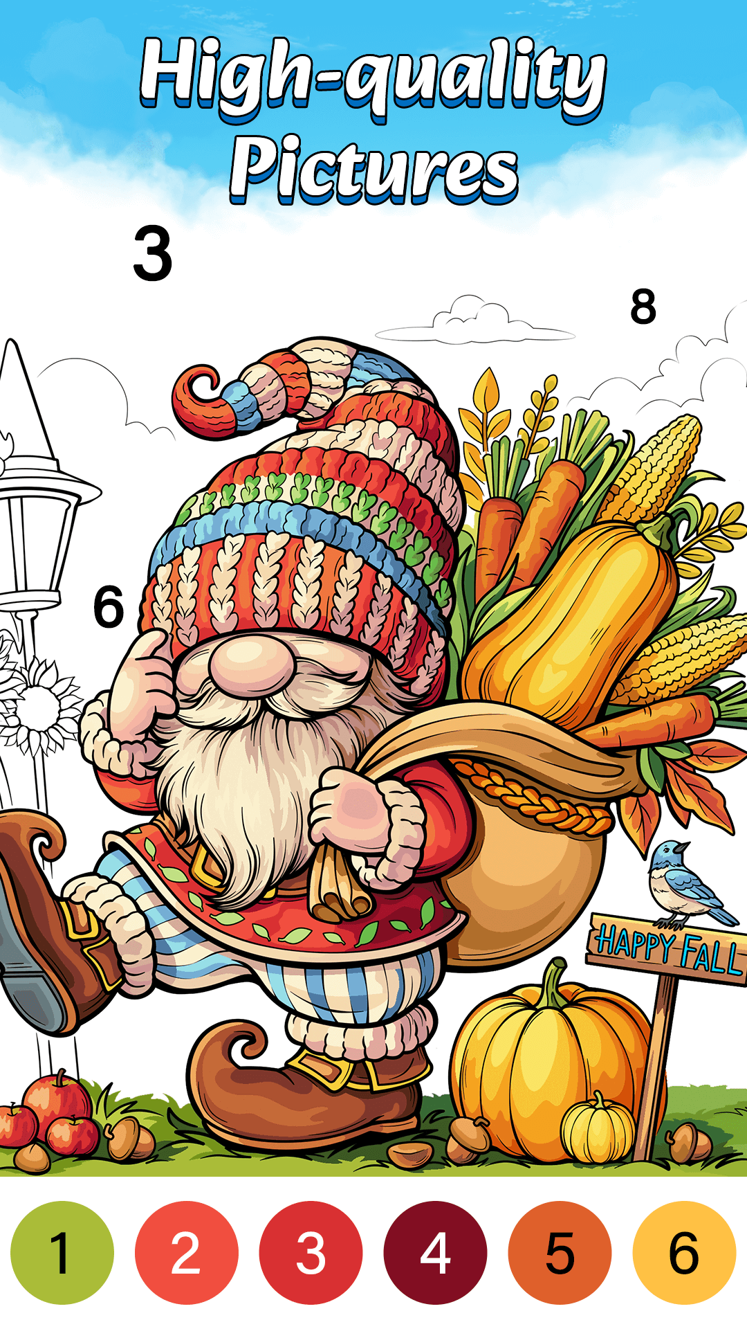 اسکرین شات 3 بازی Color Oasis - Color by Number