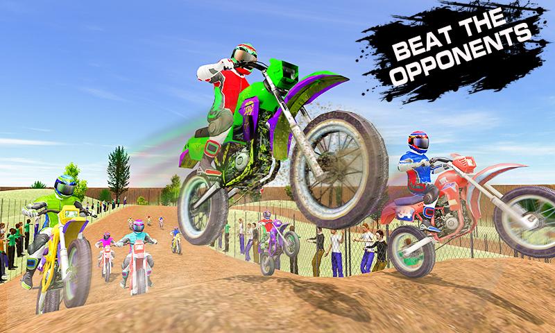 اسکرین شات 1 بازی Dirt Track Racing Moto Racer