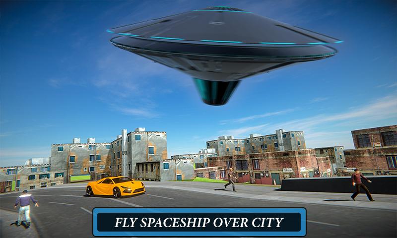 اسکرین شات 5 بازی Alien Flying UFO Space Ship