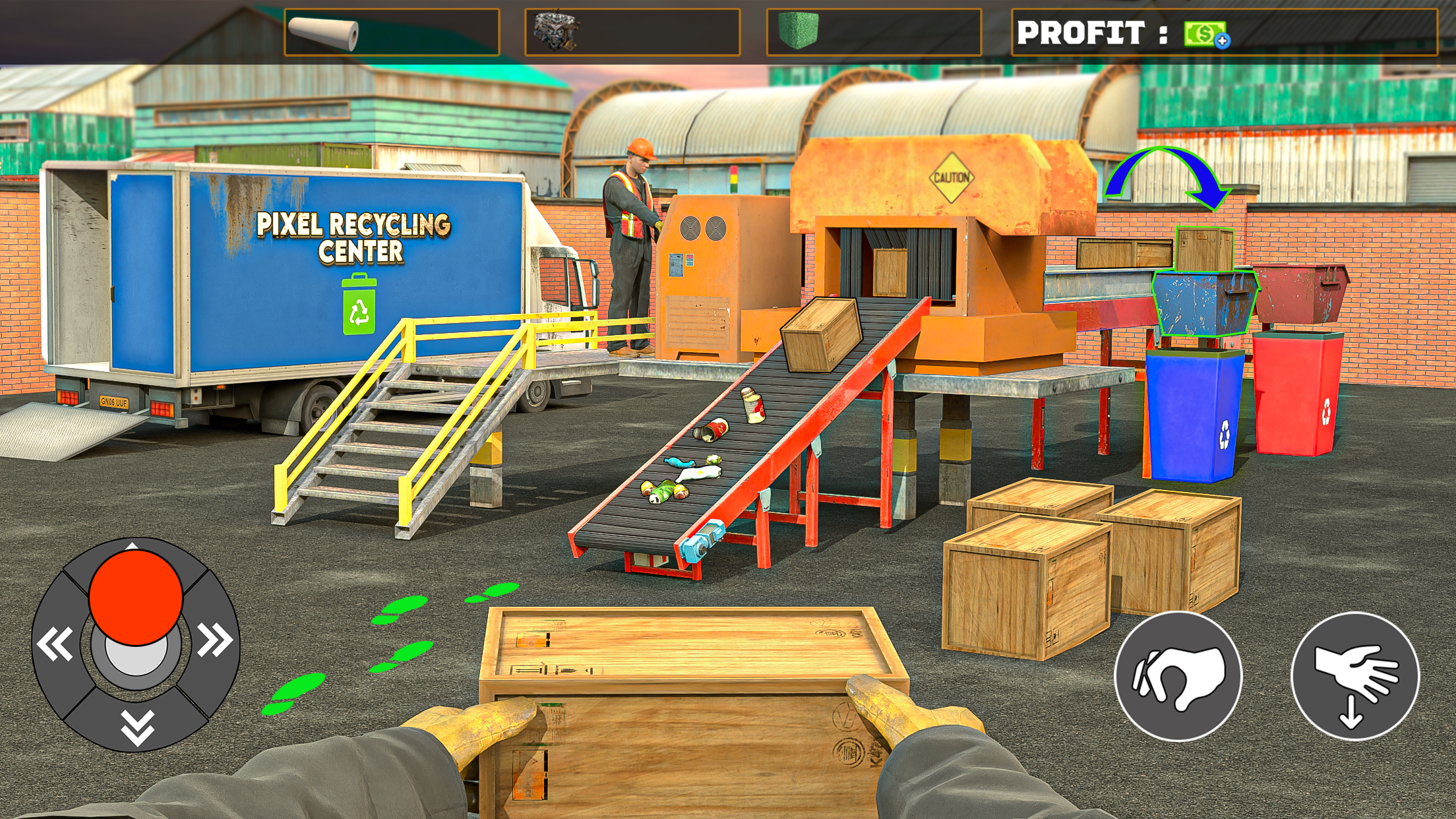 اسکرین شات 2 بازی Recycle Games Simulator 2025