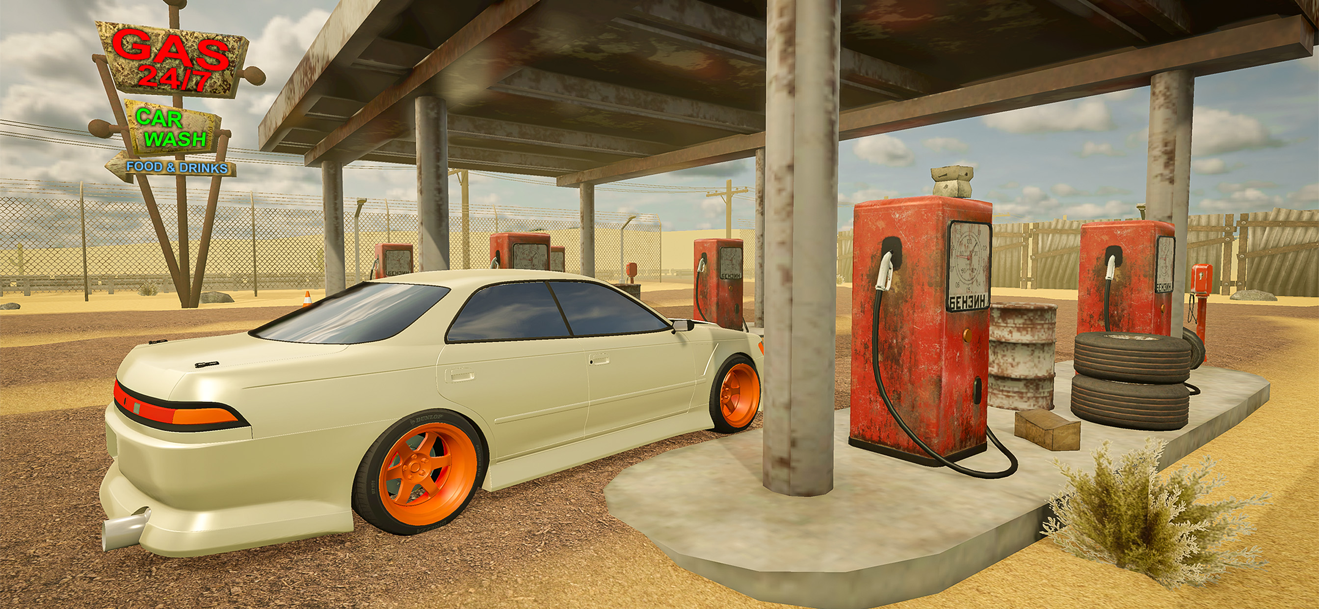 اسکرین شات 2 بازی Gas Station Car Parking 3D