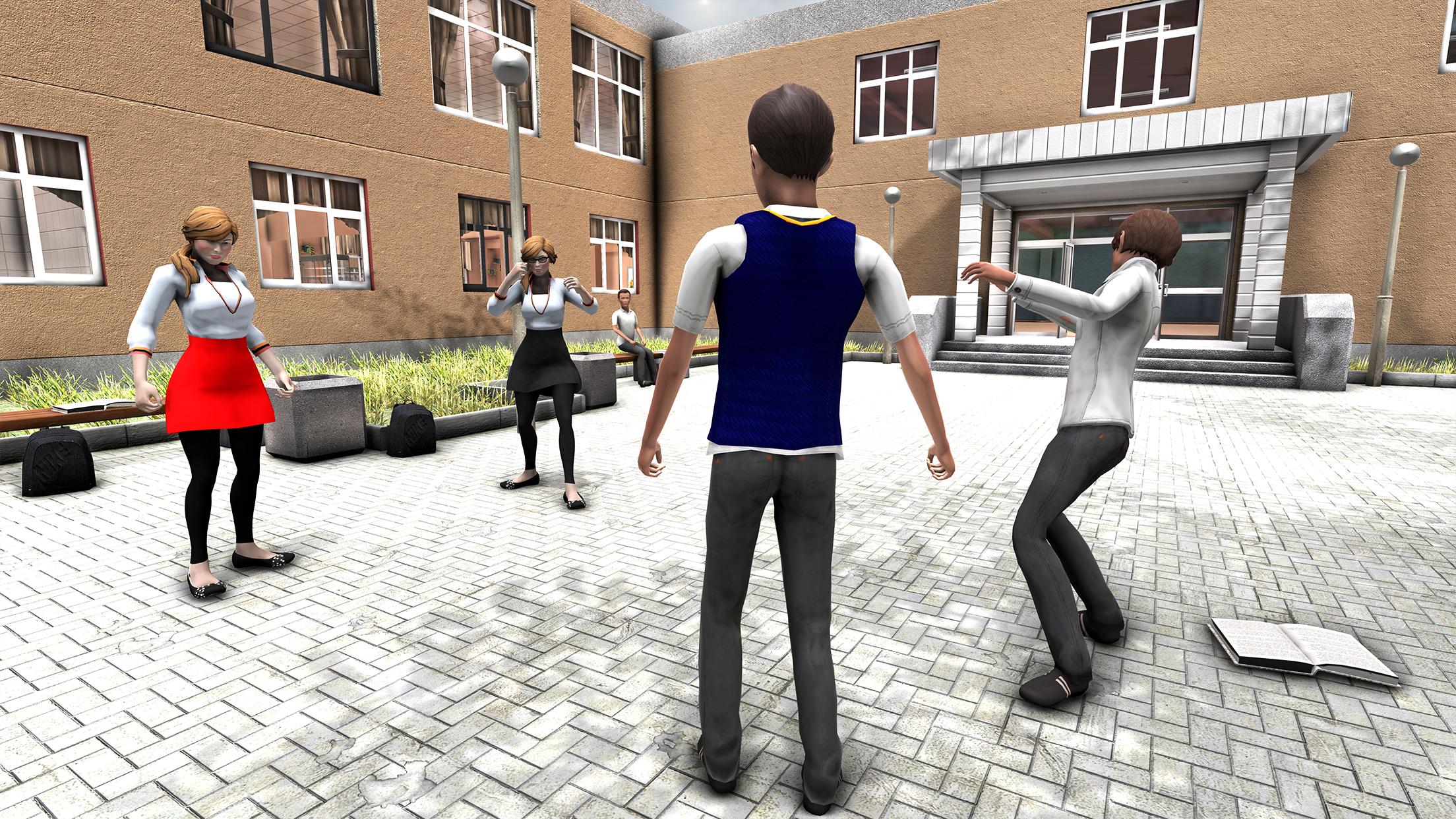 اسکرین شات 5 بازی Bad Guys at School: Bad Boy 3D