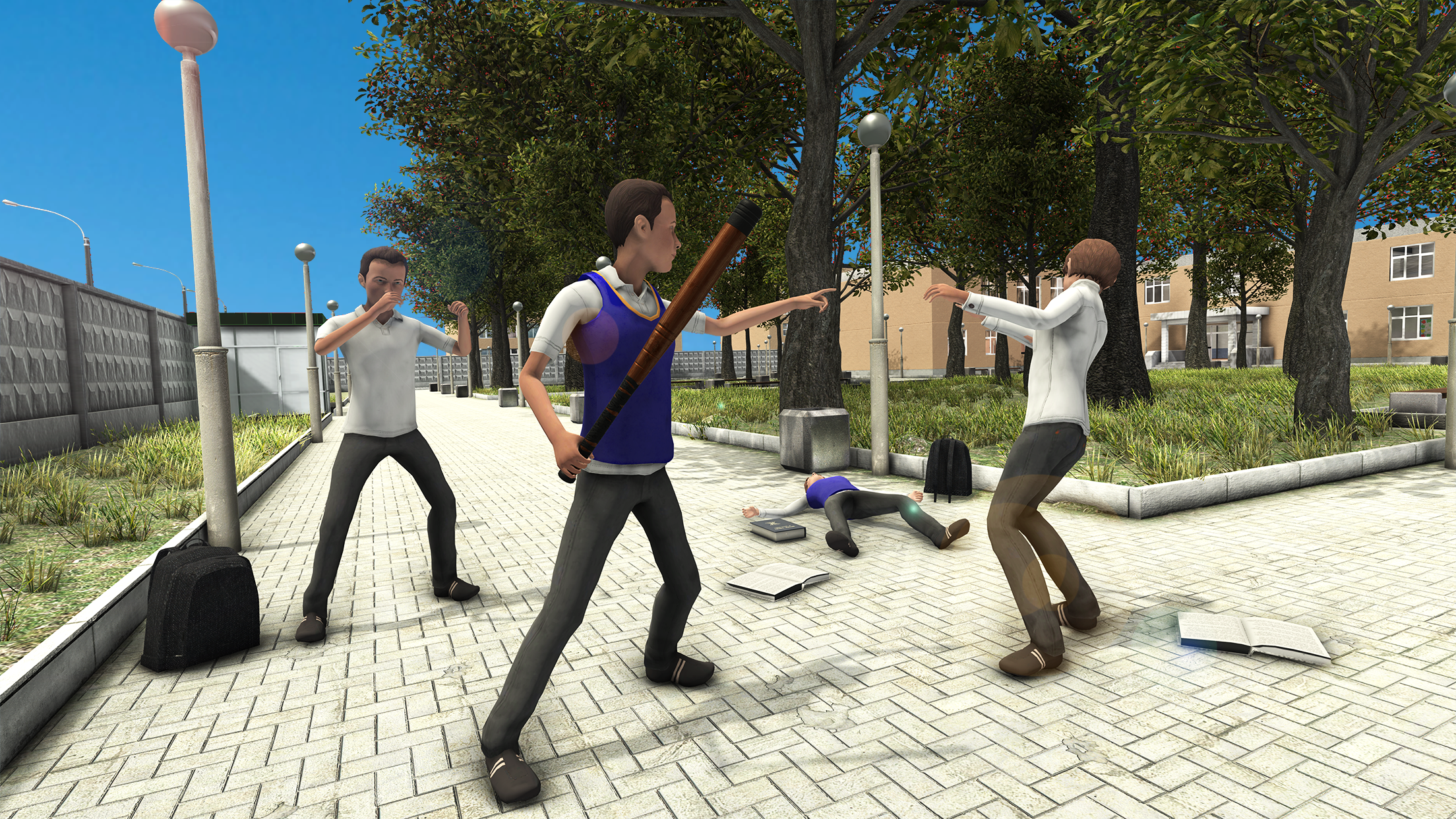اسکرین شات 1 بازی Bad Guys at School: Bad Boy 3D