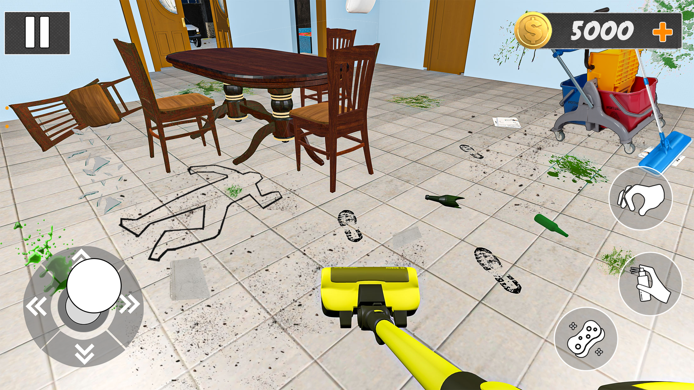 اسکرین شات 2 بازی Murder Evidence Cleaner Games