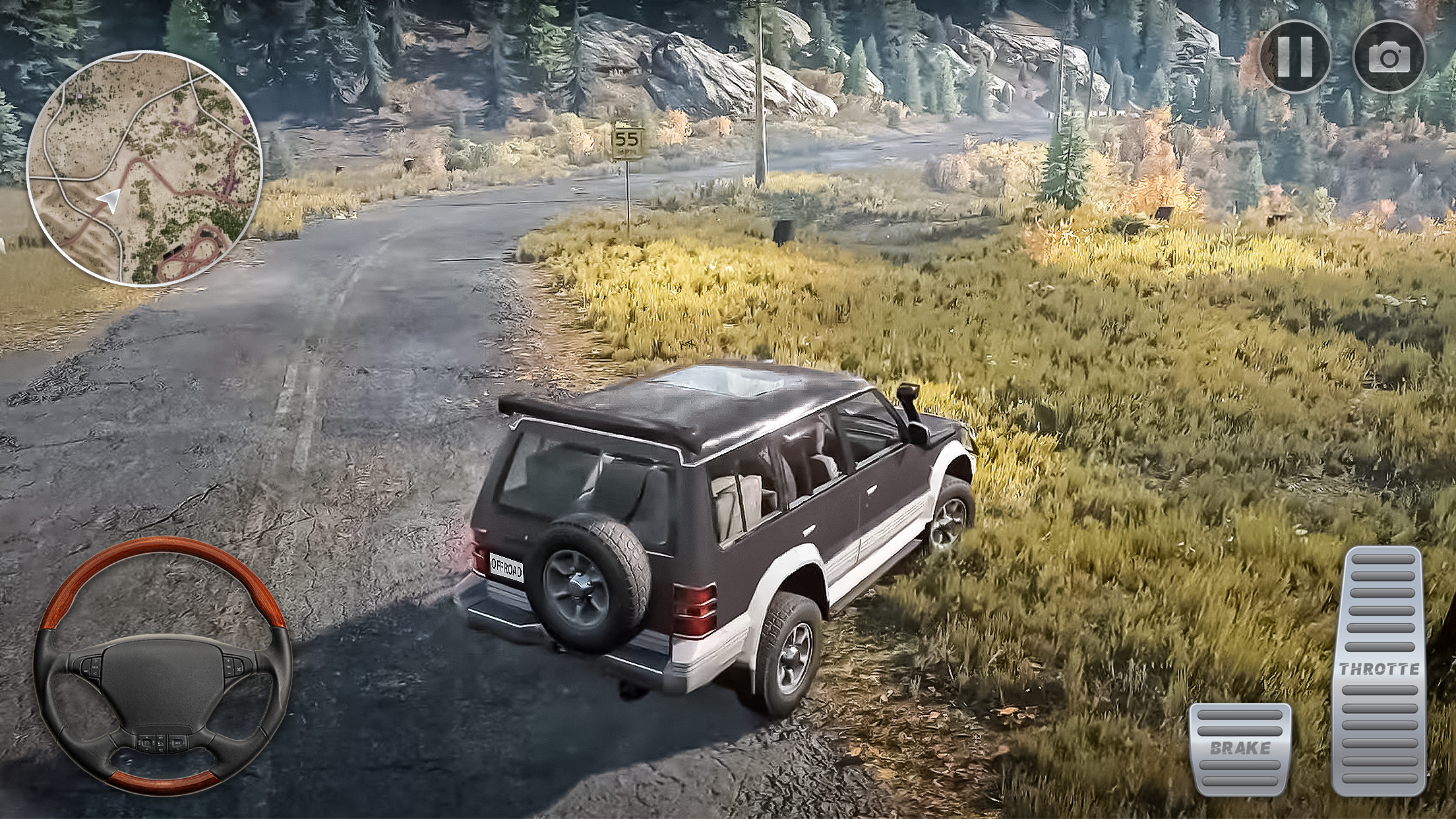 اسکرین شات 2 بازی Offroad Jeep: Mud Driving 4X4