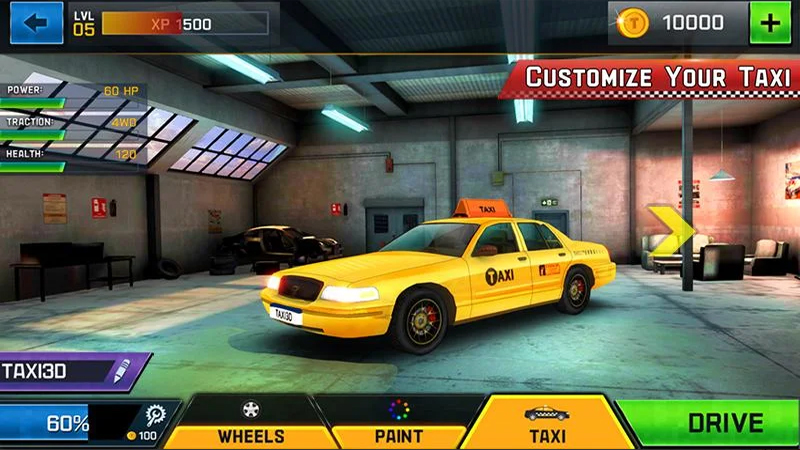 اسکرین شات 2 بازی Taxi Driver 3D