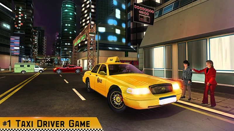 اسکرین شات 1 بازی Taxi Driver 3D