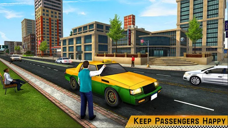 اسکرین شات 4 بازی Taxi Driver 3D