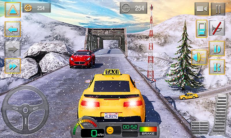 اسکرین شات 1 بازی Taxi Driver 3D : Hill Station
