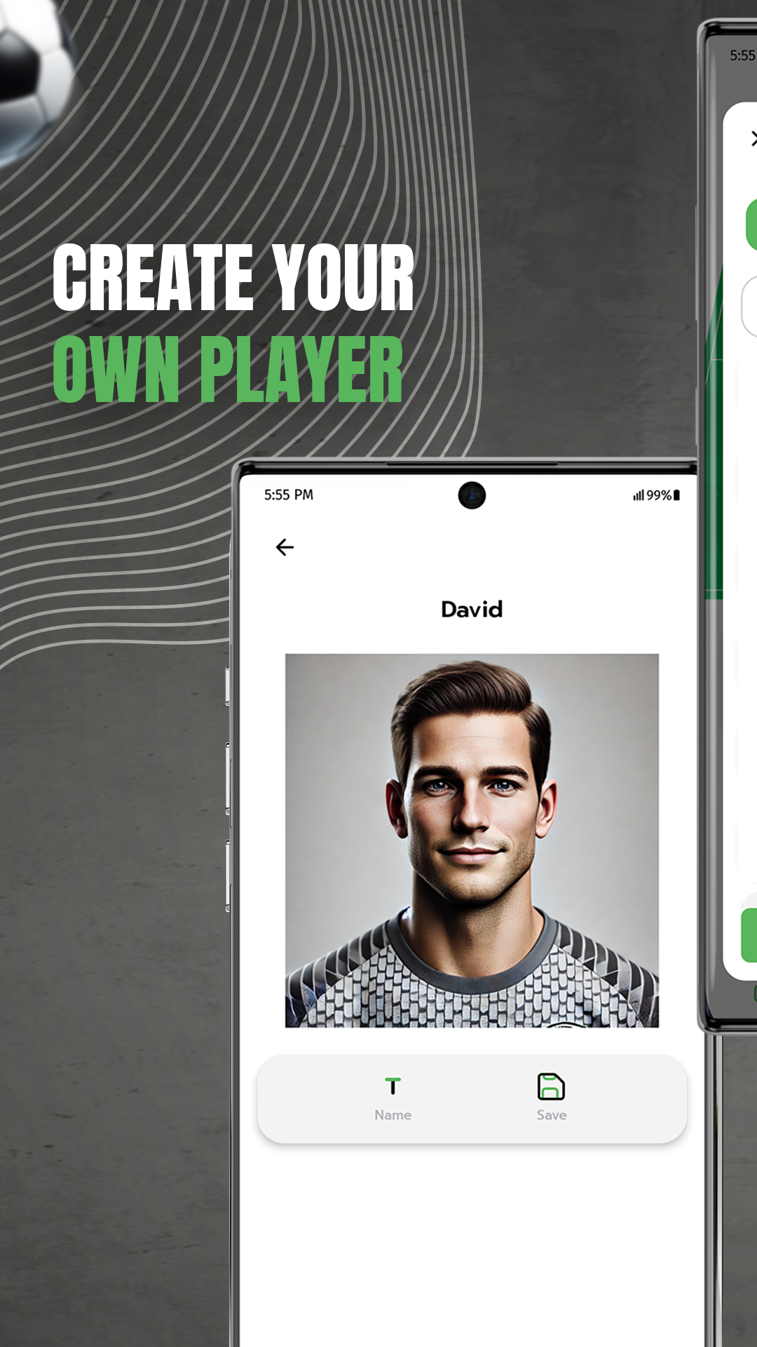 اسکرین شات 4 برنامه My Lineup: Lineup Creator