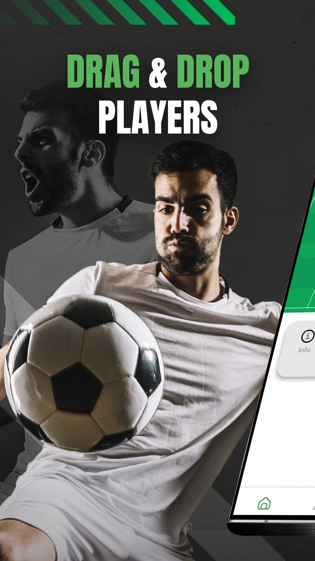 اسکرین شات 1 برنامه My Lineup: Lineup Creator