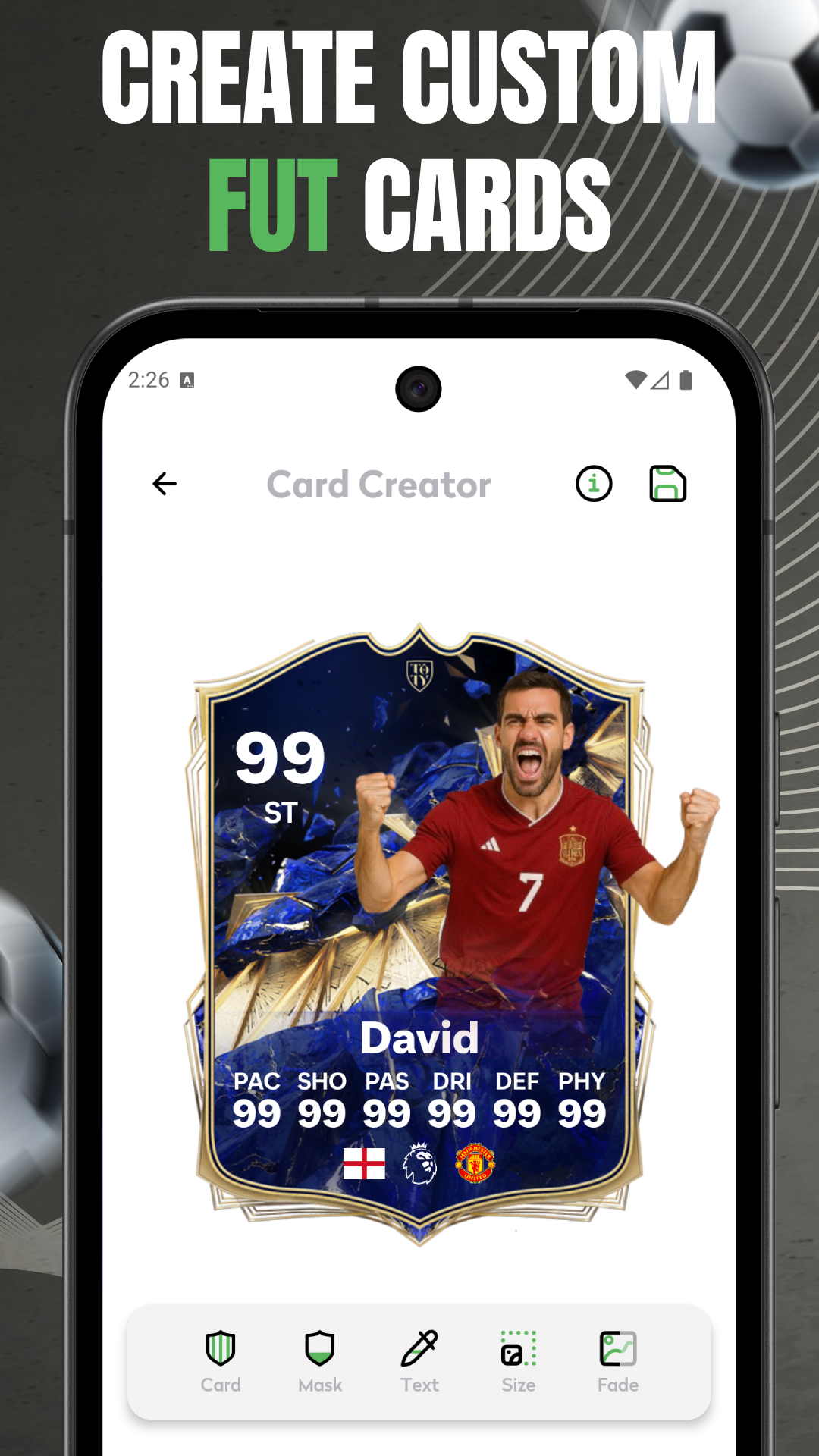 اسکرین شات 5 برنامه My Lineup: Lineup Creator