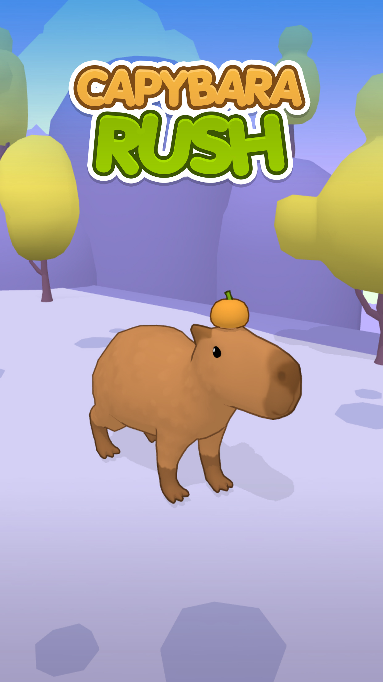 اسکرین شات 1 بازی Capybara Rush
