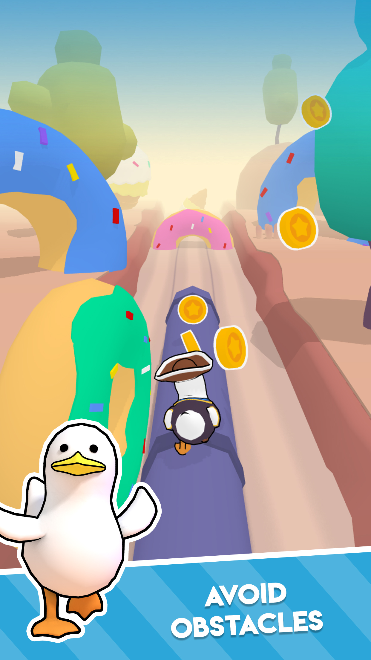 اسکرین شات 3 بازی Duck On The Run