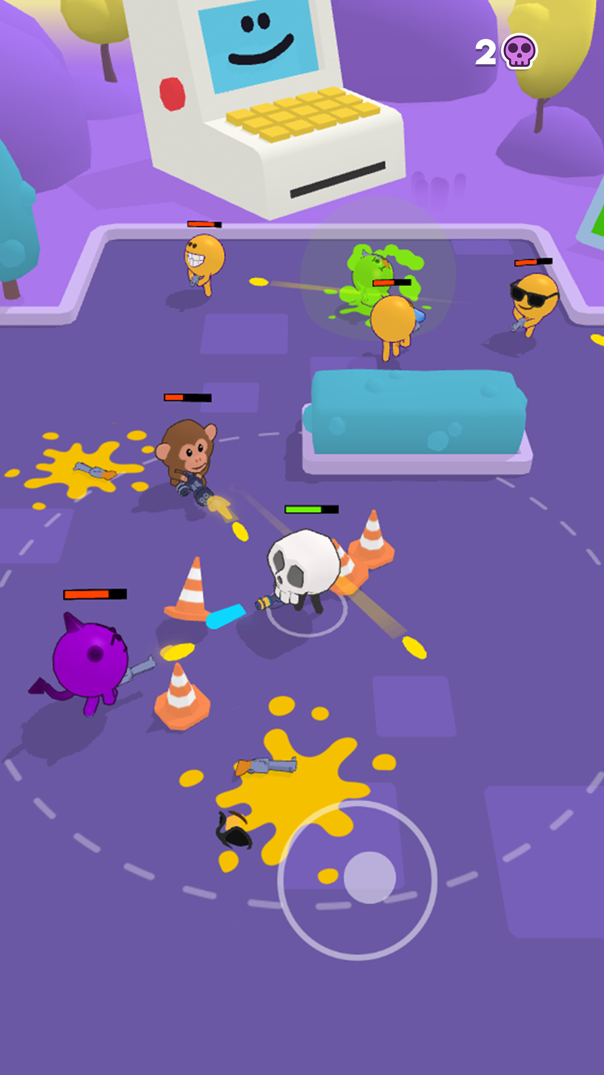 اسکرین شات 3 بازی Combat Emoji