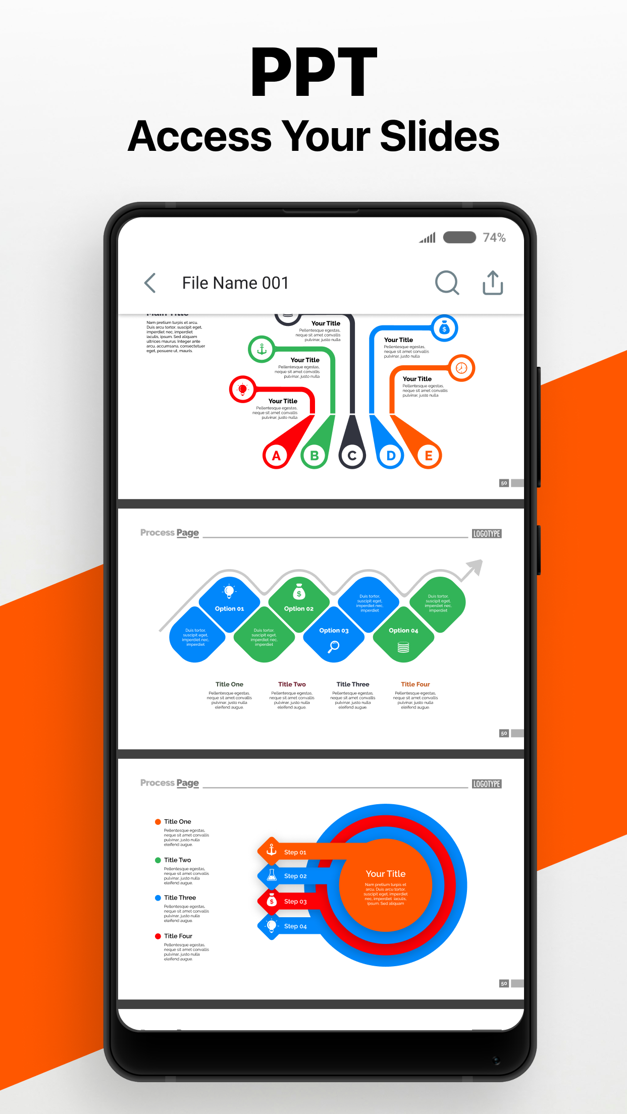 اسکرین شات 5 برنامه Tap Office - Word, Excel, PDF