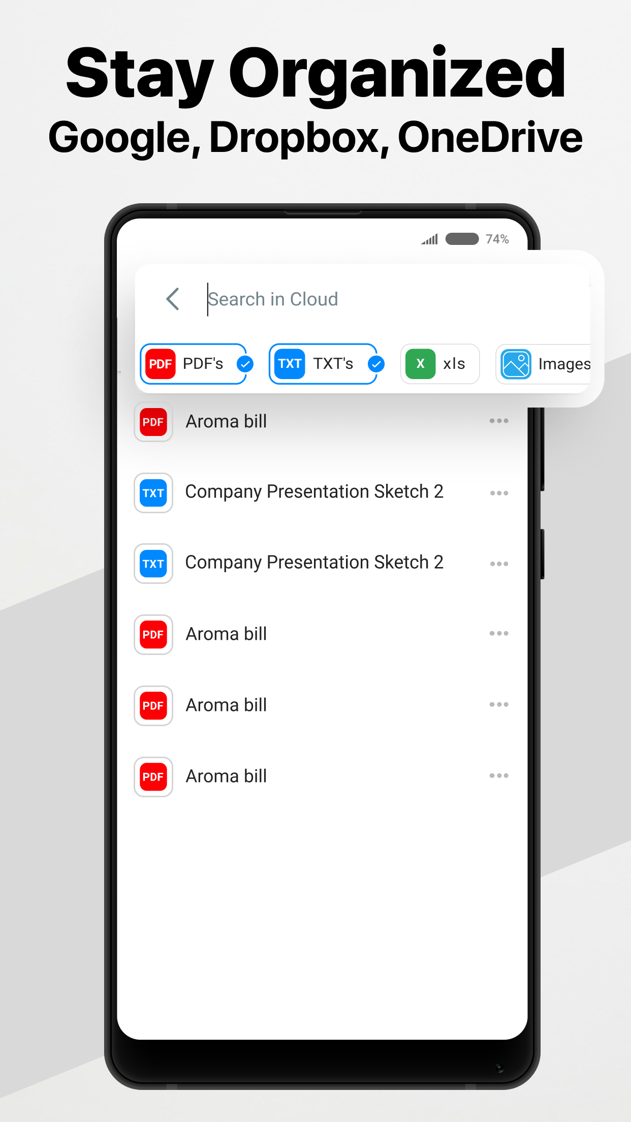 اسکرین شات 7 برنامه Tap Office - Word, Excel, PDF
