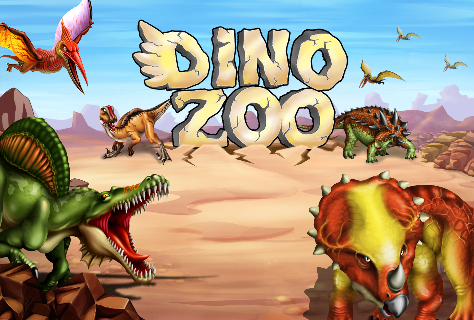 اسکرین شات 1 بازی Dinosaur Zoo