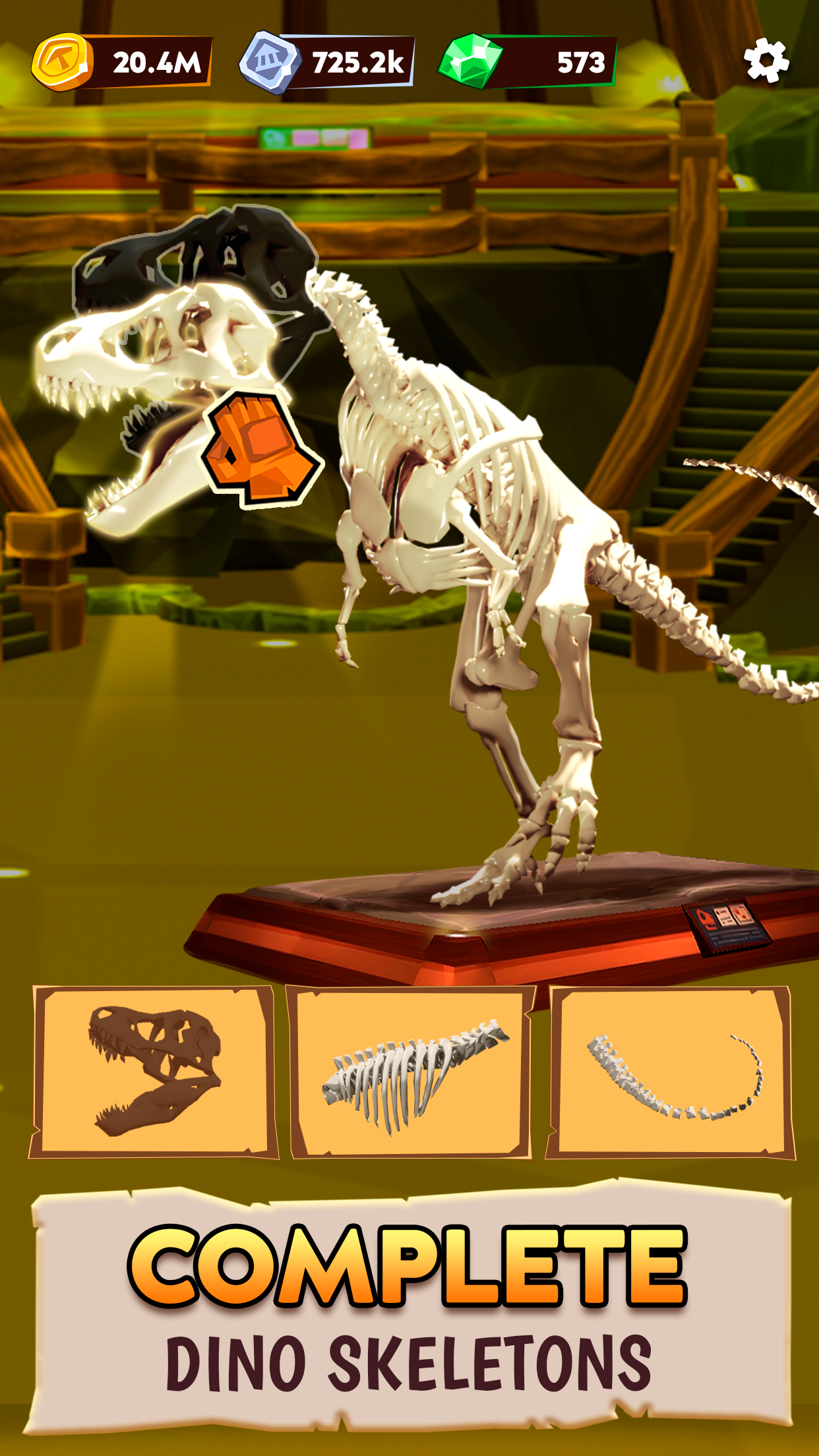 اسکرین شات 3 بازی Dino Quest 2: Dinosaur Fossil