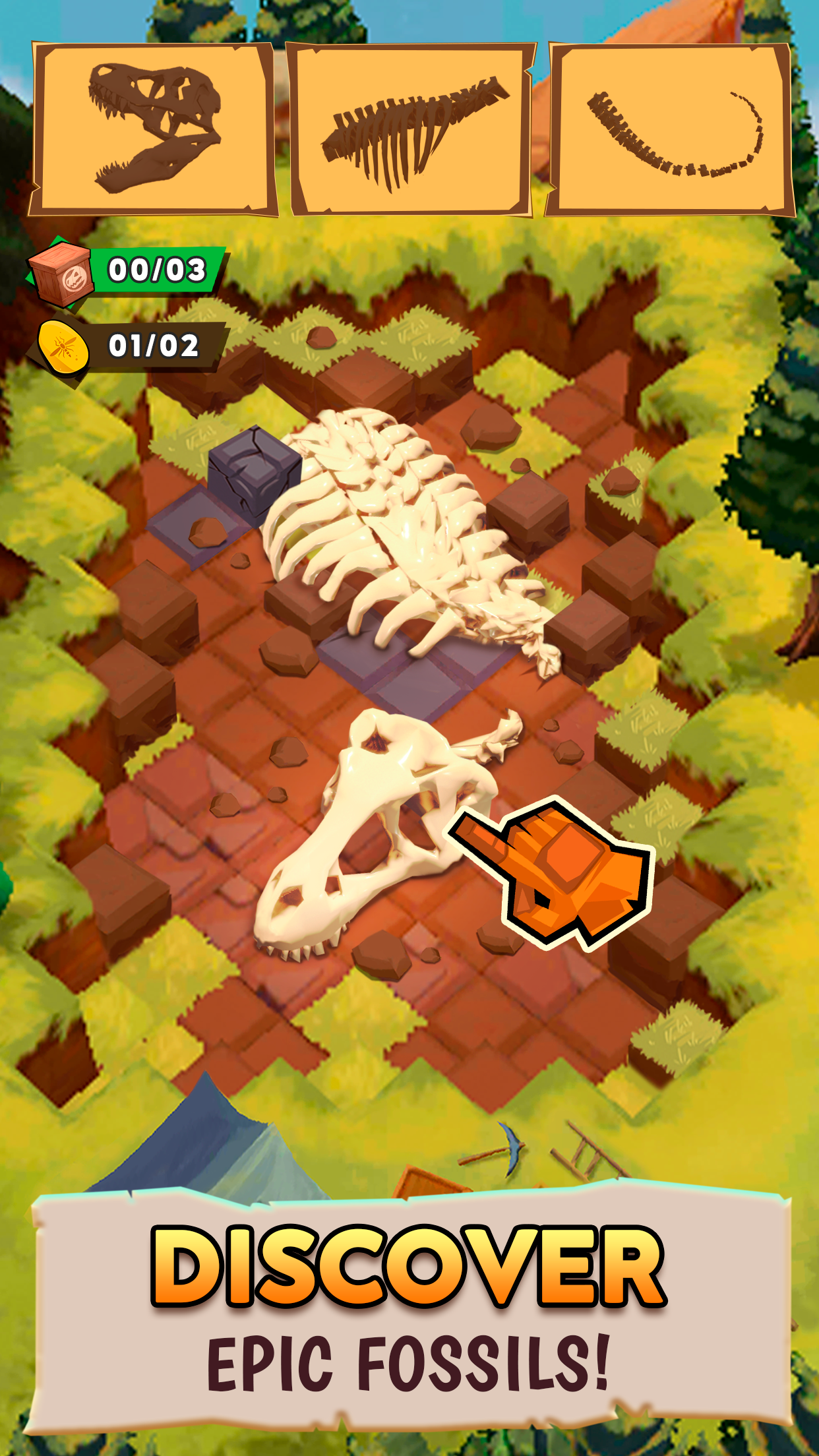 اسکرین شات 1 بازی Dino Quest 2: Dinosaur Fossil