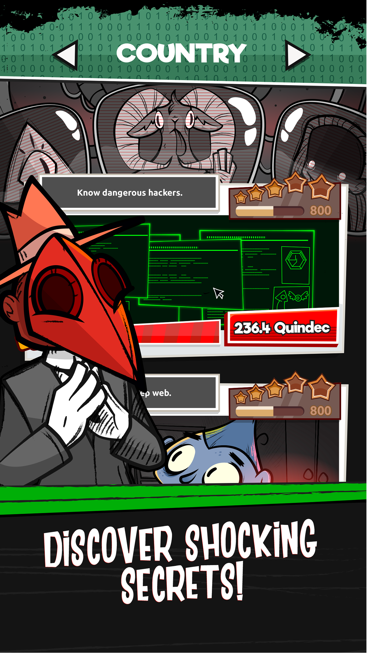 اسکرین شات 2 بازی Into the Deep Web: Idle Game