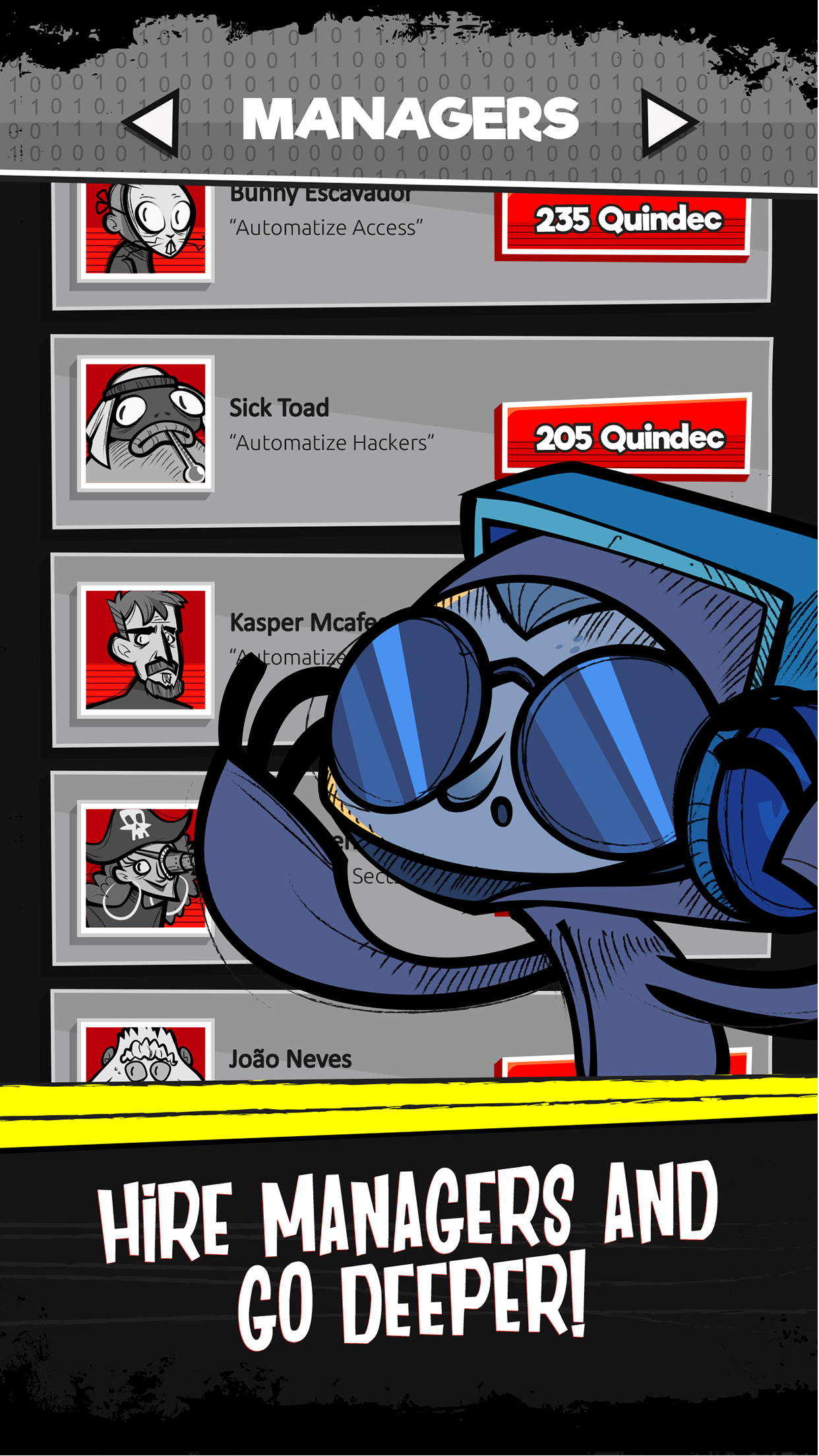 اسکرین شات 3 بازی Into the Deep Web: Idle Game