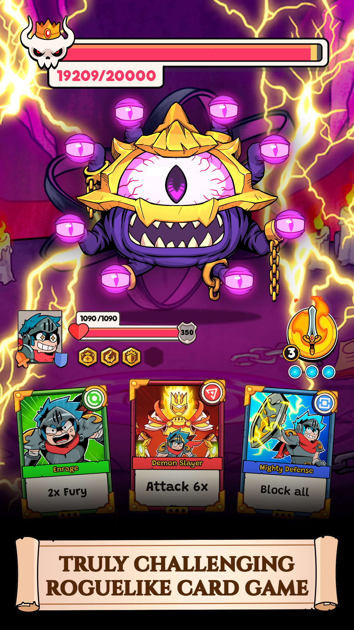 اسکرین شات 2 بازی Card Guardians Roguelike Games