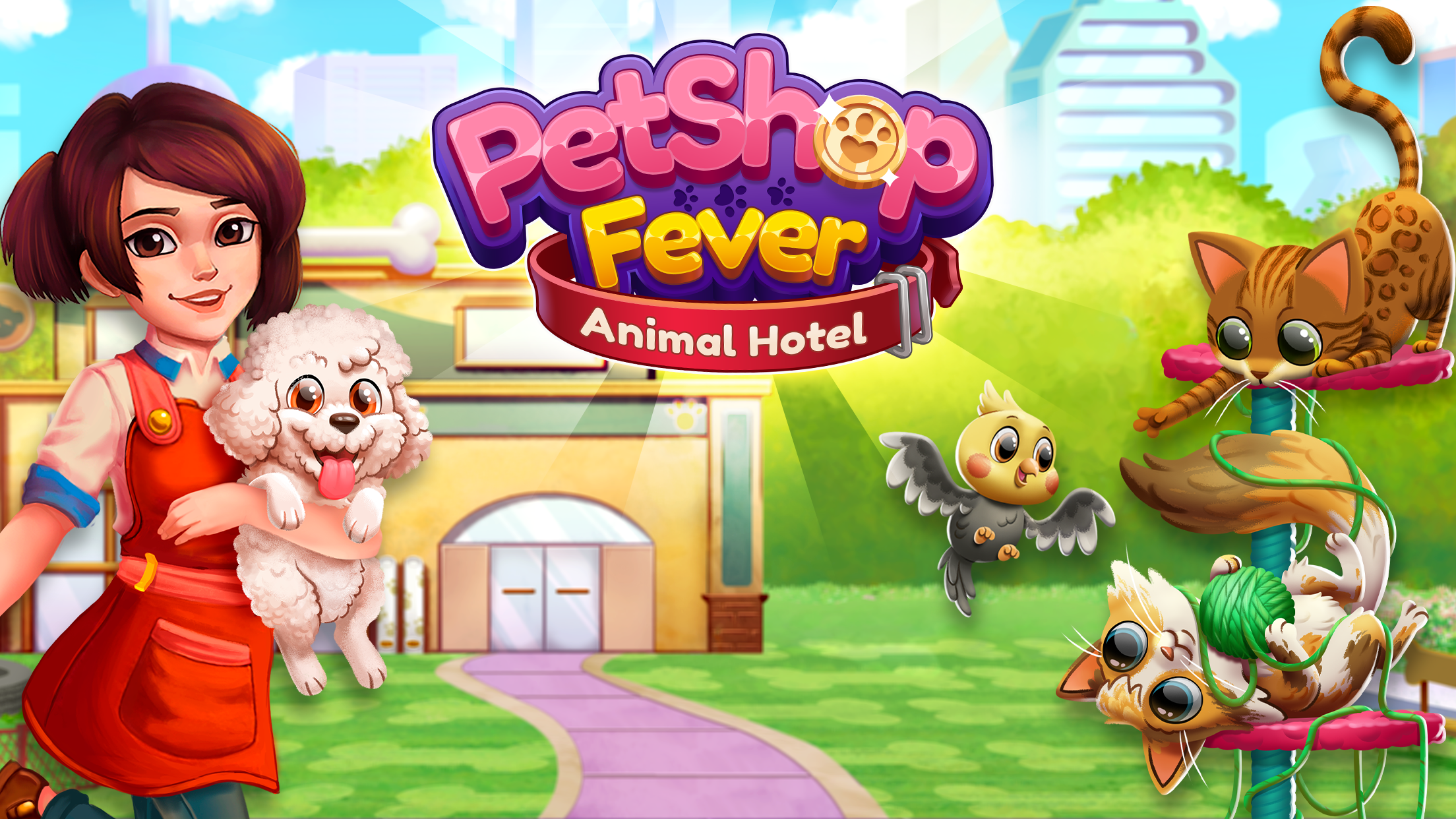 اسکرین شات 8 بازی Pet Shop Fever: Animal Hotel